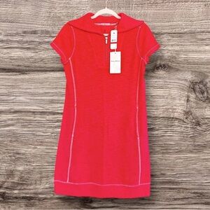 Tommy Bahama Tobago Bay Half-Zip Collared Dress Paradise Pink XS NWT